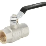 Vedd meg online FERRO Herkules V17 típusú gömbcsap lapos acél karral 3/4" BB PN40
