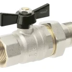 Akció FERRO Herkules V17 típusú gömbcsap pillangókarral 1/2" KB hollandi PN40