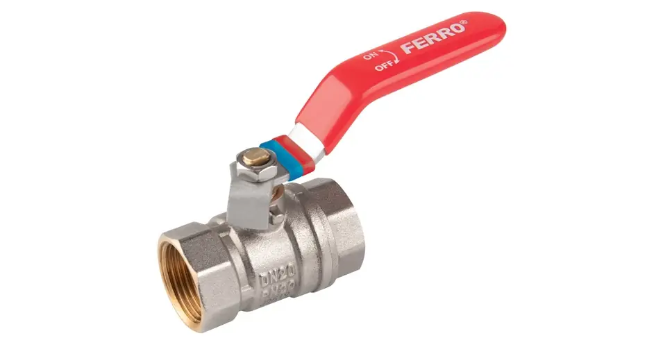 Szuper akció FERRO F-Comfort golyóscsap lapátkarral 3/4" BB PN20