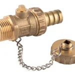 Árcsökkenés FERRO F-Comfort kazántöltő - ürítő szelep, kupak kezelőkar, 3/4" KM