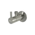 Ajánlat ALCA sarokszelep szűrővel 1/2"×3/8", NICKEL-fényes