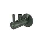 Olcsóbb ALCA sarokszelep szűrővel 1/2"×3/8", GUN METAL-fényes