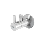 Biztonságos fizetés ALCA sarokszelep szűrővel 1/2"×3/8", kerek