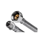 INVENA acélborítású flexibilis bekötőcső 3/8"×3/8" KB 30 cm Árcsökkenés