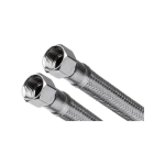 INVENA acélborítású flexibilis bekötőcső 15 mm 3/4"×3/4" BB 30 cm Újdonság
