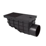 Kültéri víznyelő oldalkifolyású 110 mm Népszerű