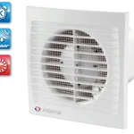 Árengedmény VENTS 100 STH L ventilátor, időzítős, páraérzékelős, golyóscsapágyas