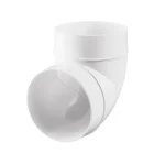 Legkelendőbb VENTS PVC könyökidom 100/90°