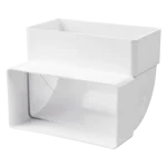 Vedd meg most VENTS PVC függőleges 90°-os könyök, 90×220 mm