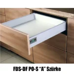 Szuper ajánlat Fiókcsúszó FDS-DF PO-S A Duplafalú Push Open 500 mm 40kg Szürke