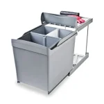 Hulladékgyűjtő 538 Szürke 2x21L Prémium