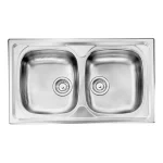 CM Universal mosogató 015444 2med 860x500mm Olcsóbb