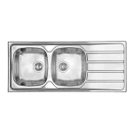 CM Universal mosogató 015447 2med+csepp 1160x500mm Olcsó