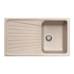 GRAWA PT3-8610A BEIGE gránit mosogató 860x500mm Expressz szállítás