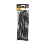 Biztonságos vásárlás Vezetékkötegelő 200 x 3,6 mm Fekete 100db/csom