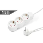 Akciós ár Háztartási elosztó 3-as - 250 V • 10 / 16 A - 1,5 m