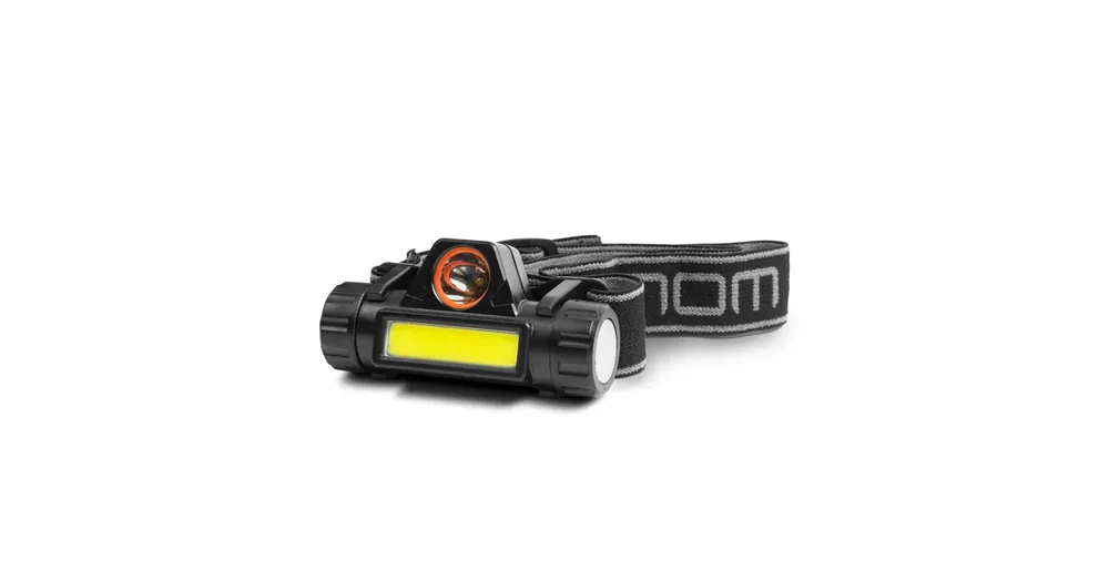 Népszerű COB+SMD LED-es fejlámpa - akkumulátorral