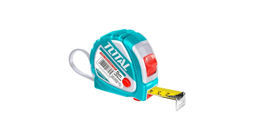TOTAL Mérőszalag acél 5m x 25mm Csak ma