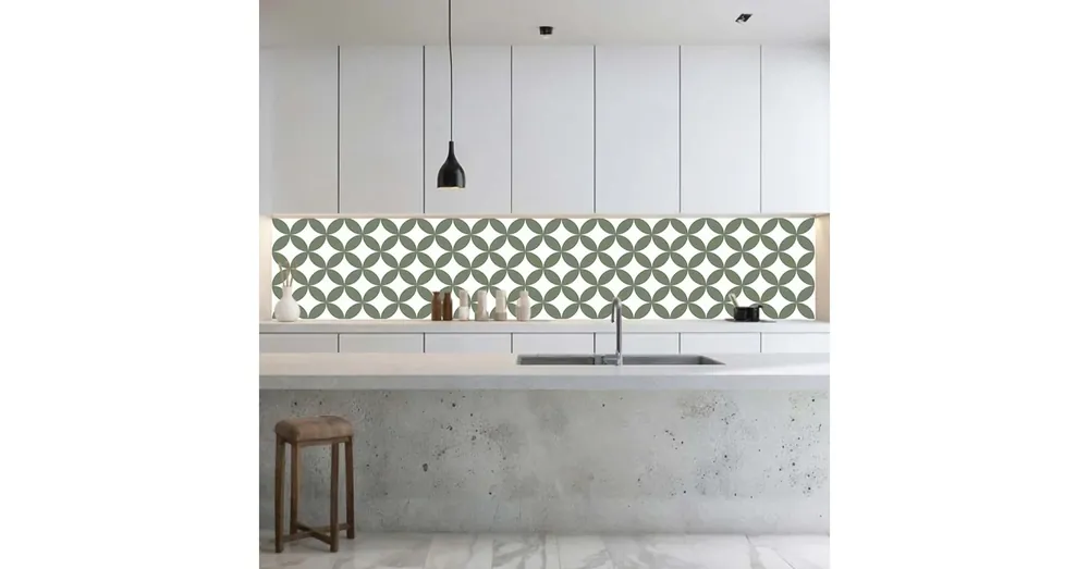 Konyhai hátfal Wallplex falburkoló Pattern 60x120cm Népszerű