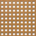 Kedvezmény Perforált lemez Grezzo natur Hdf Quadro 8-14 perforációval 1520x605x3mm