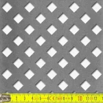 Vásárlói kedvenc Perforált lemez Fekete MDF5 FRANZ perforációval 1218x608x5mm