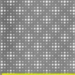 Bestseller Perforált lemez Fekete MDF5 VEGA perforációval 1218x608x5mm