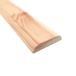 Prémium Díszmarózott díszítőléc 2 oldalt mart 10x40x2000mm göcsmentes