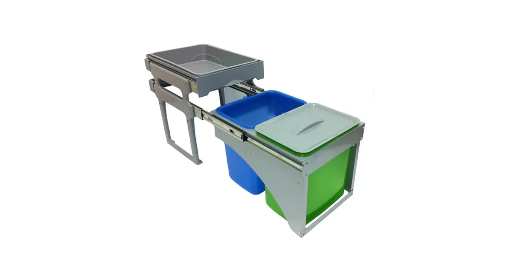 EKOTECH - Beépíthető hulladékgyűjtő TANK FRONT 40 - 2x16 liter Akció