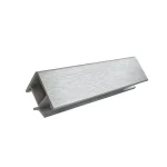 Lábazatsarok 90 fokos 100mm Szálcsiszolt aluminium 352L Gyors szállítás