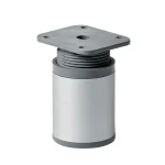 Szekrényláb 60mm Matt Króm ENO 6 Szuper ajánlat