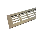 Szellőzőrács szögletes 80x400mm Antik bronz Gyors szállítás