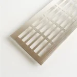 Ne maradj le Szellőzőrács 150x1000mm Nemesacél imitáció