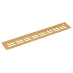 Szellőzőrács 100x400mm Arany eloxált Korlátozott ajánlat