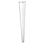 Asztalláb Drót 710mm Króm STRONG 4db Újdonság