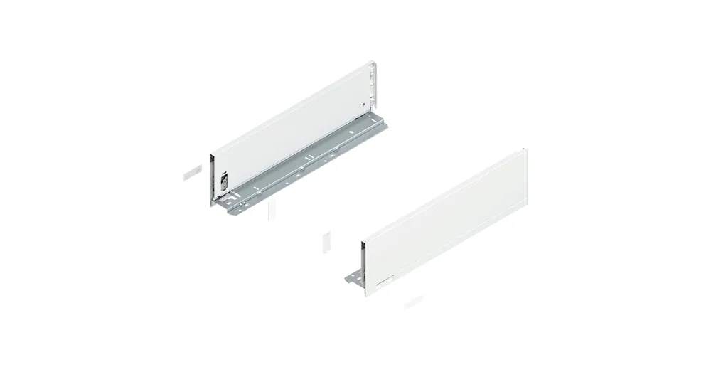 Blum Legrabox fiók 770K4502S 128-101mm Selyemfehér káva 450mm mélységű Legnépszerűbb
