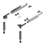 Blum Z95.4600 Space Step lábazati fiókos fellépő 460mm Kihagyhatatlan ajánlat