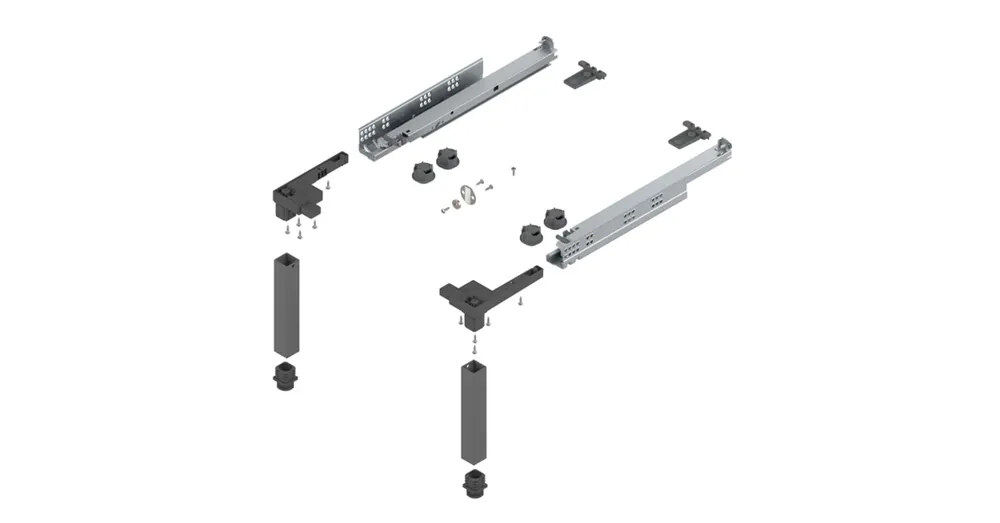 Blum Z95.4600 Space Step lábazati fiókos fellépő 460mm Kihagyhatatlan ajánlat