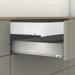 Blum MERIVOBOX fiókszett M magasságú Belső fiók 500mm Selyemfehér Prémium