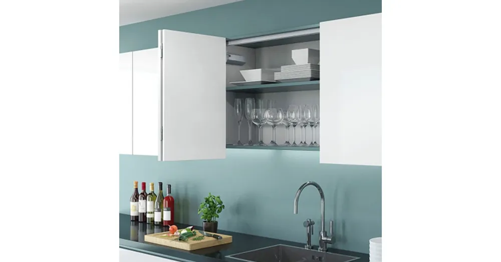 Azonnali szállítás HETTICH Harmónika WingLine S Push 4 pánttal 1200mm 3kg