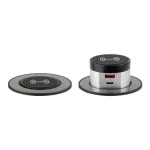 Konnektor-rejtett elosztó StrongPower PowerUp 1x USB A/C töltő + vez. nélk. Töltő 10W, Inox Újdonság
