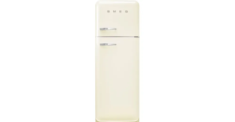 Outlet SMEG KOMBINÁLT HŰTŐ ÉS FAGYASZTÓ, retro, 60,1x172 cm, jobb oldali pántok, bézs