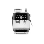 SMEG ŐRLŐVEL KOMBINÁLT ESPRESSO KÁVÉFŐZŐ, retro, fekete Kedvezmény