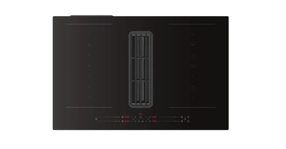 Legnépszerűbb EVIDO VENTO 80DB páraelszívóval integrált indukciós főzőlap, 80 cm, 2 db multizone, fekete