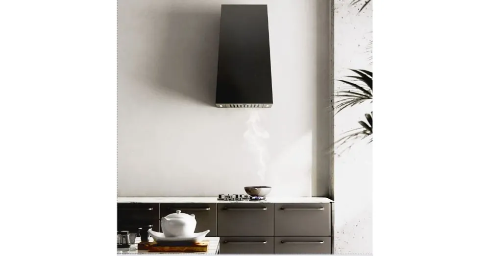Prémium Ciarko Design MINIMAL 3 40 cm fekete fali páraelszívó
