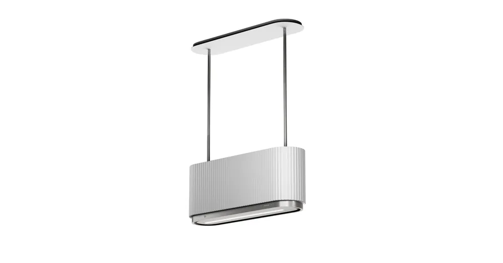 Legnépszerűbb Ciarko Design MONO W 90 cm fehér sziget páraelszívó