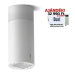 Bestseller ELICA - Páraelszívó TUBE PRO ISLAND WH MAT/A/43 + Mikro MW-5120B