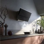 FALMEC VERSO fali páraelszívó, 85 cm, fekete üveg Kedvezmény