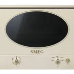 SMEG BEÉPÍTHETŐ MIKROHULLÁMÚ SÜTŐ, Colonial design, 22 liter, analóg, bézs Végkiárusítás