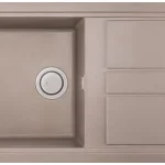 Szezonális akció Elleci Best 480 gránit mosogató G43 Tortora 980x480mm