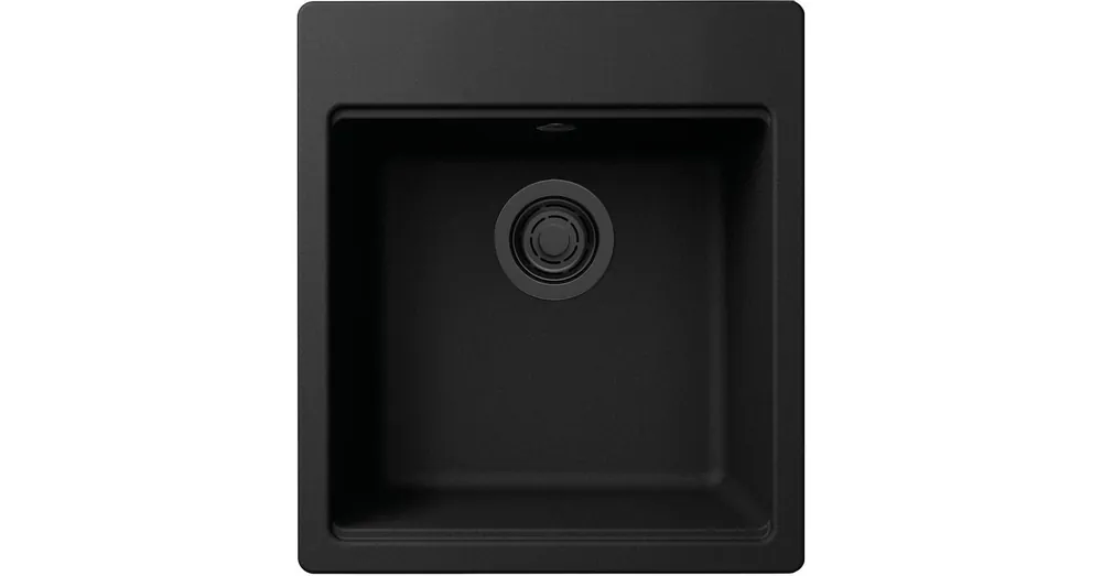 ELLECI - Mosogatótálca Time 102 G40 nero fekete tartozékokkal Szezonális akció